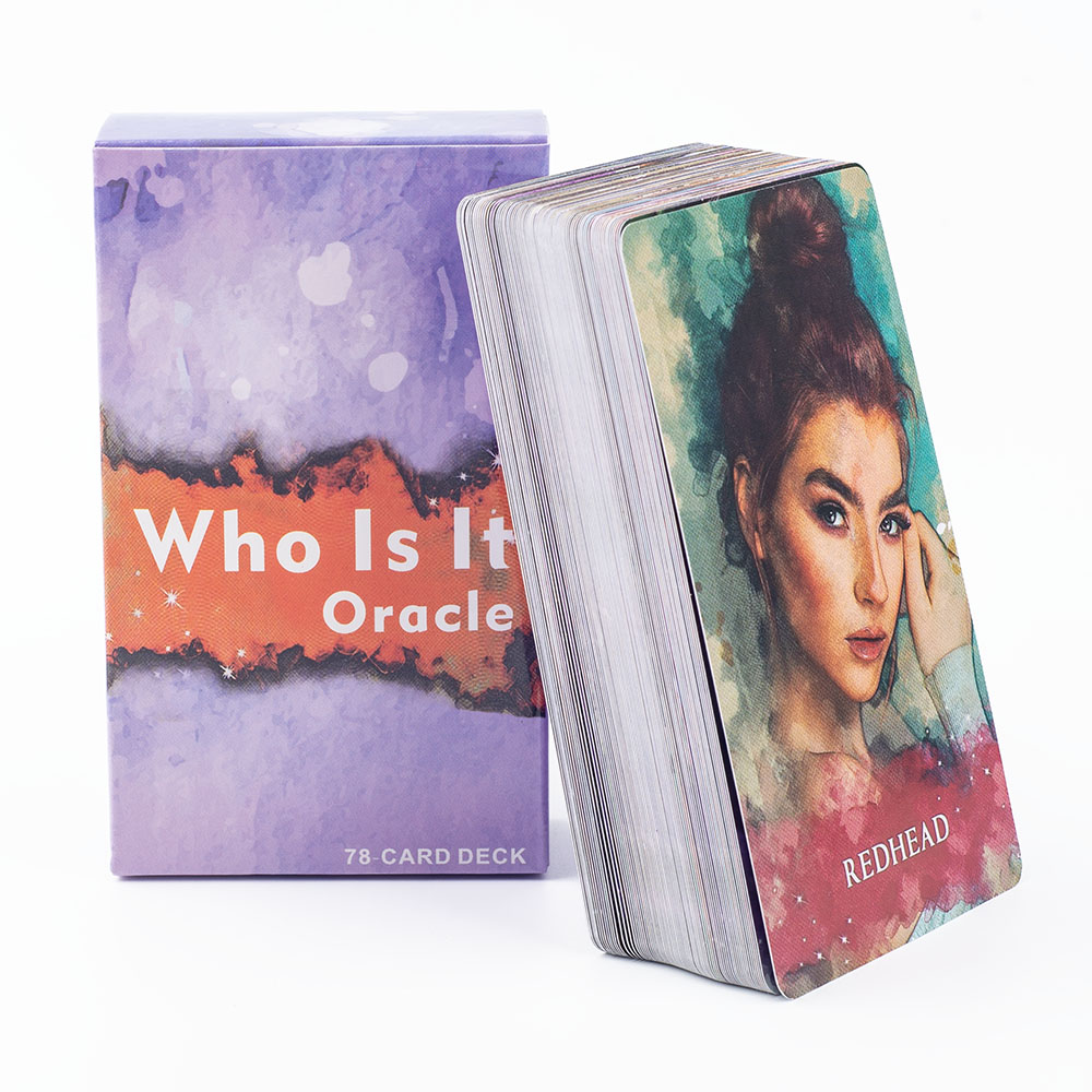 Who Is It Oracle Cards 78 Card - огляд і ціна Tarot Cards Deck With Guidebook