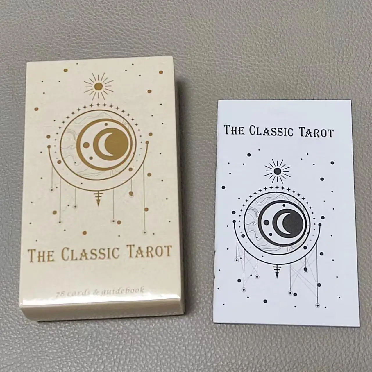 10.3*6cm The Classic Tarot 78  - огляд і ціна Tarot Cards Deck With Guidebook