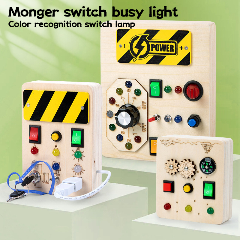 Montessori Busy Board Baby Sen - огляд і ціна Montessori Wooden Busy Board Toddler