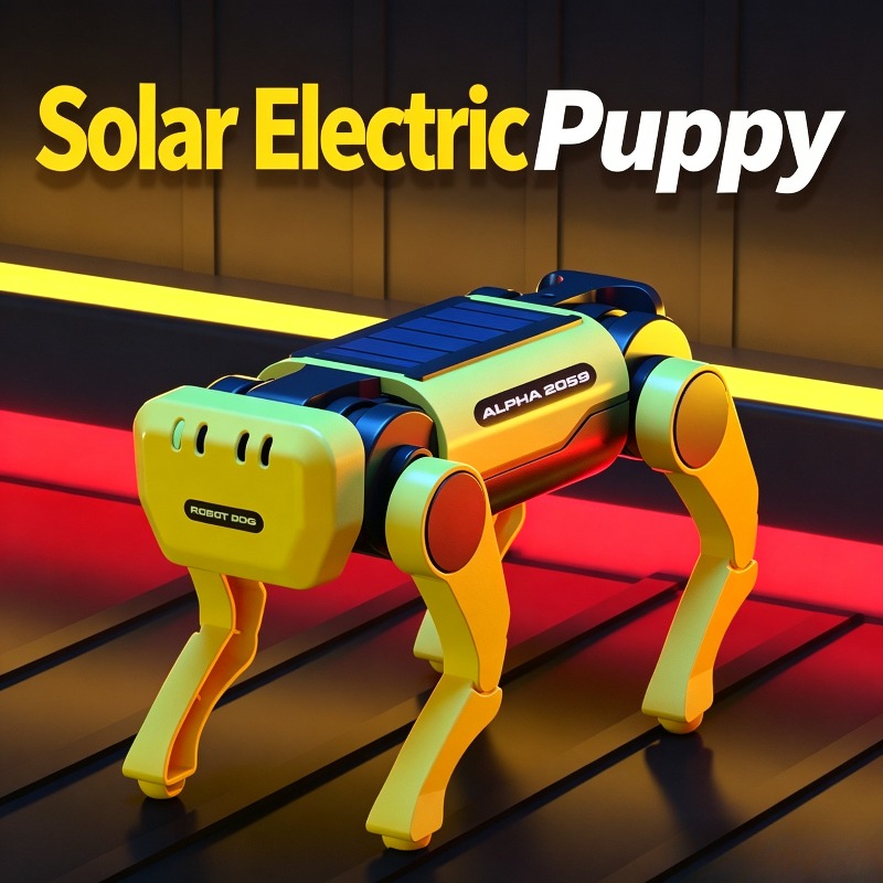 DIY Solar Powered Walking Mech - огляд і ціна Stem Solar Robot Kit For Kids