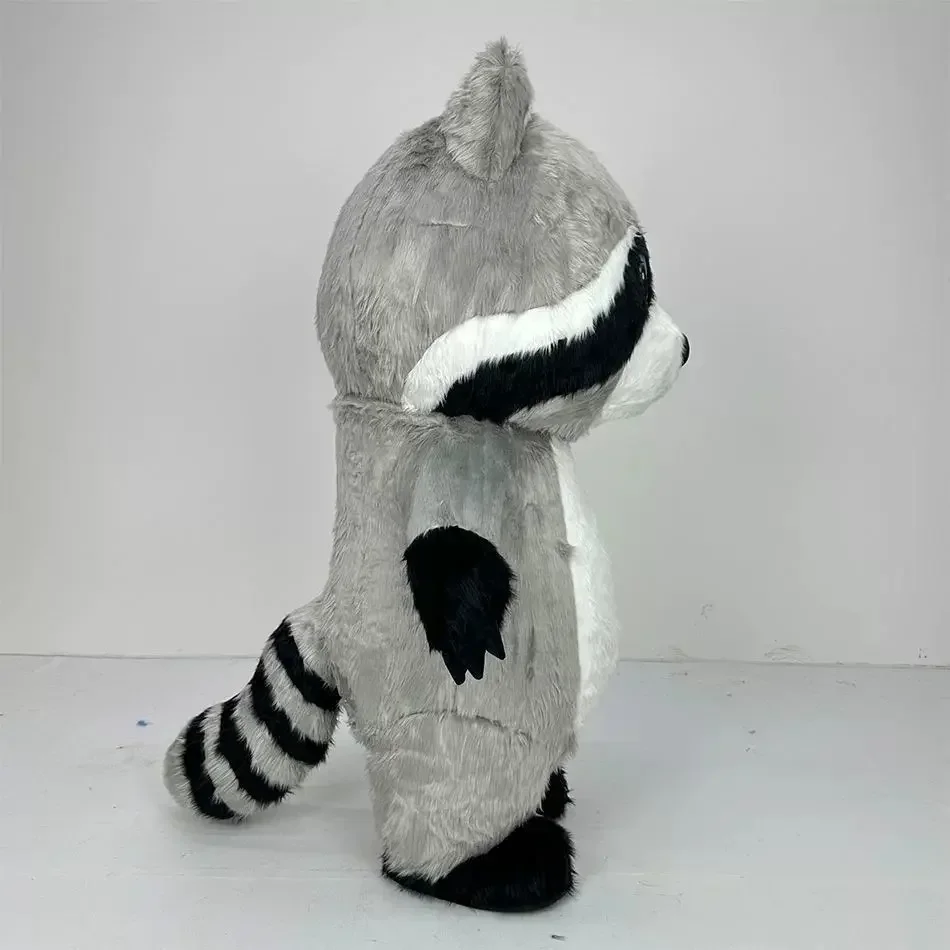Grey Plush Inflatable Raccoon  - огляд і ціна Dolls