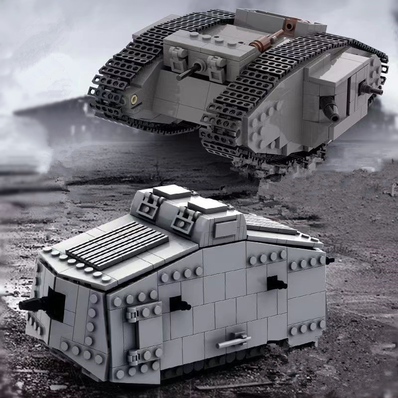 Hot Germany Military Building  - огляд і ціна Lego Compatible Military Tank