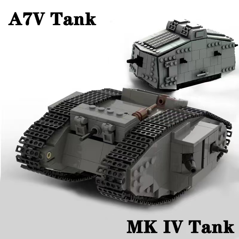 Hot Germany Military Building  - огляд і ціна Lego Compatible Military Tank